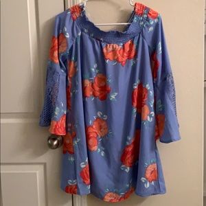 Off the shoulder dress